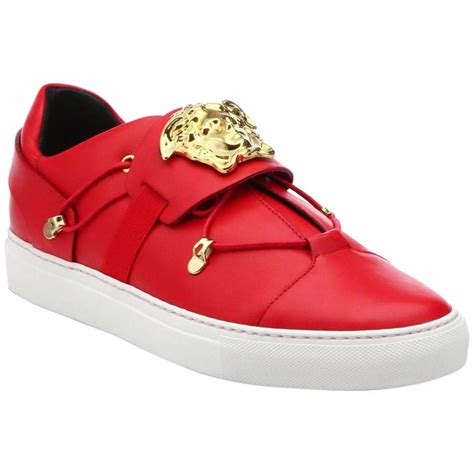 versus versace shoes red